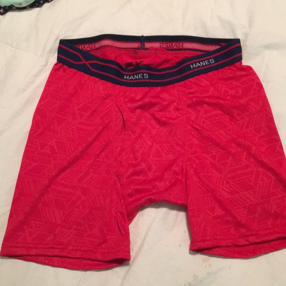 hanes polyester boxers